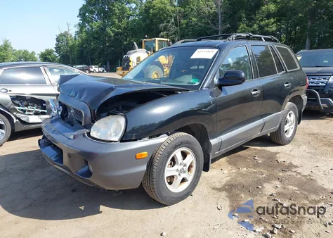 2003 Hyundai Santa Fe Gls/Lx из США, поврежденный, VIN KM8SC13E43U541641